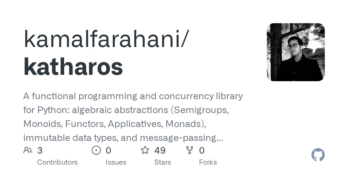 Show HN: Katharos Functional programming and CSP-style concurrency for Python