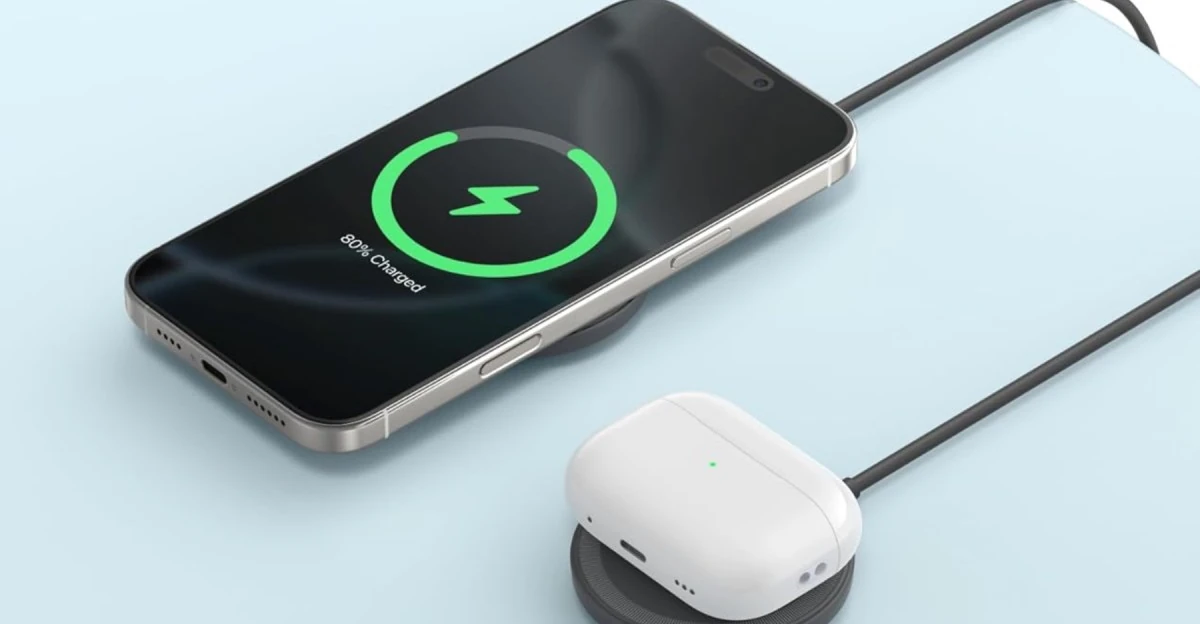 You can buy two of Anker’s Qi2 wireless chargers for under $25