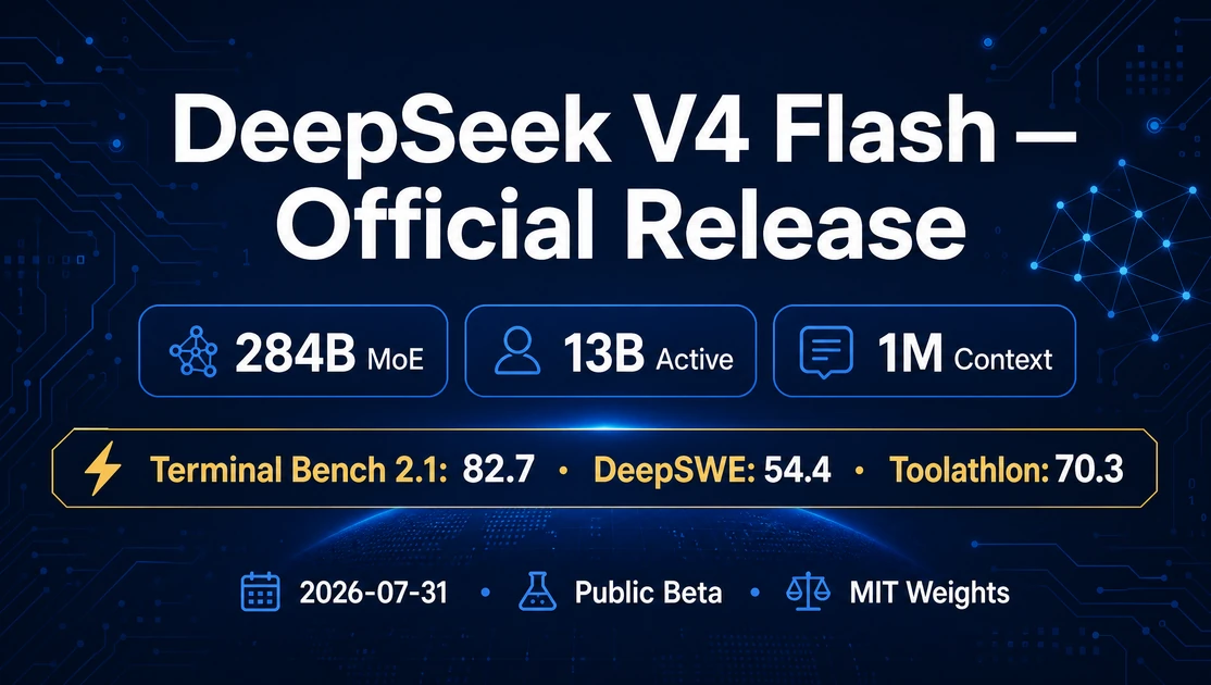 DeepSeek V4 Flash Official Release: Build 0731 Lands in Public Beta ...