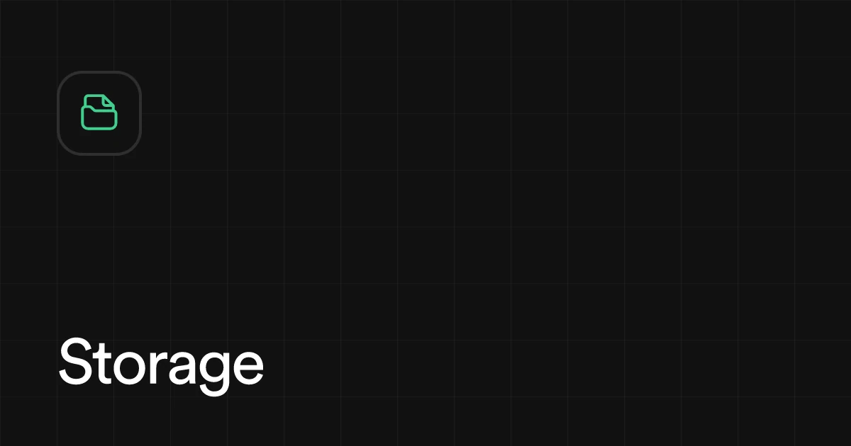 Supabase Storage: major performance, security, and reliability updates