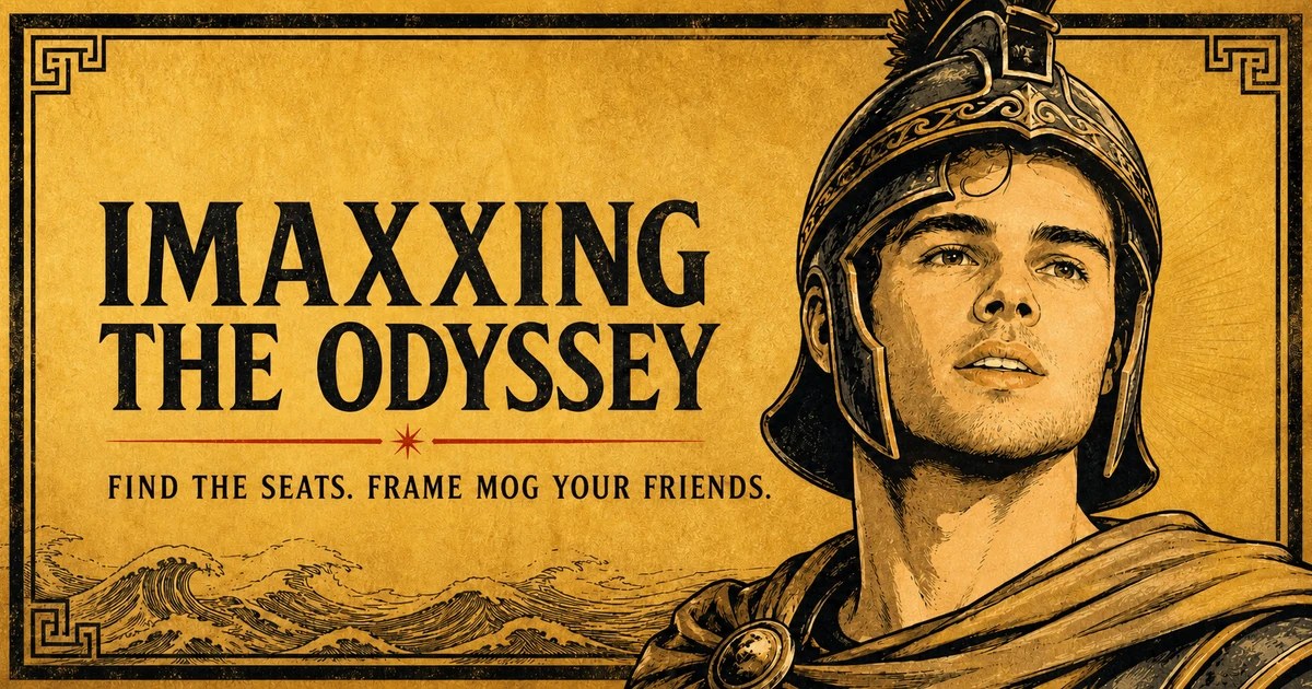 Show HN: Get alerts for good seats at 70mm IMAX showings of The Odyssey