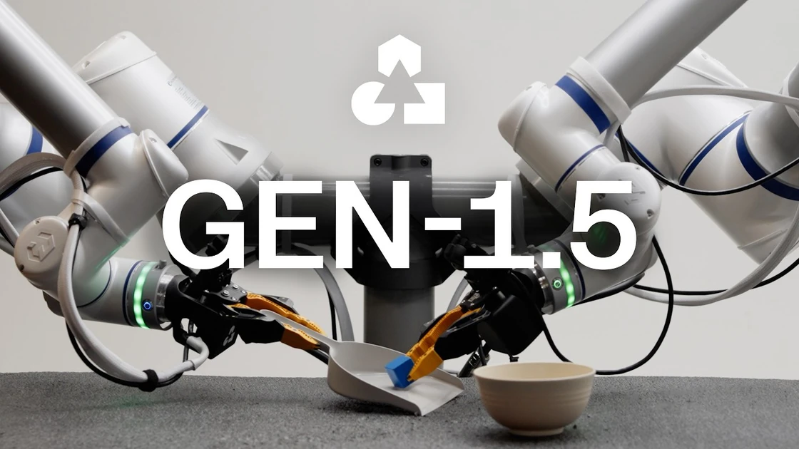 GEN-1.5: Generalist AI teaches robots new tasks from a single demo