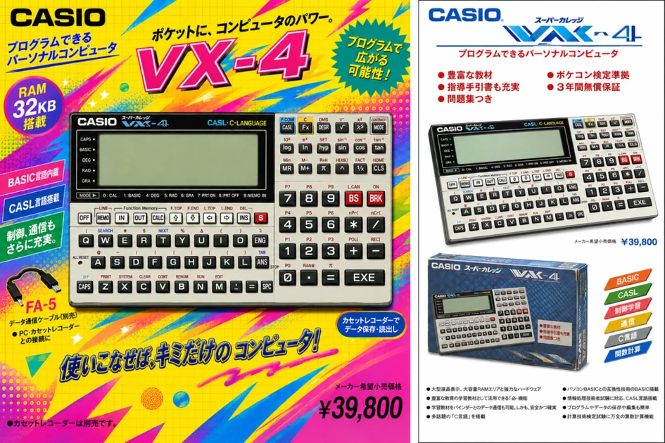 A True Telnet BBS on a Casio Calculator