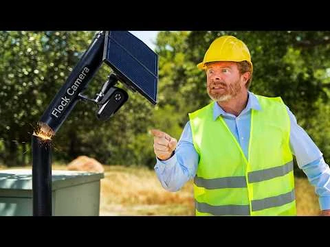 "Stop Cutting Down Flock Cameras " (Mass Surveillance Is Good) [video]