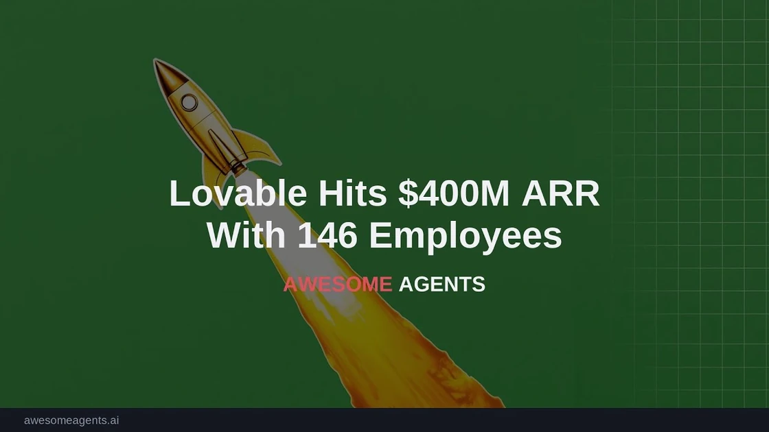 Lovable Hits $400M ARR With 146 Employees