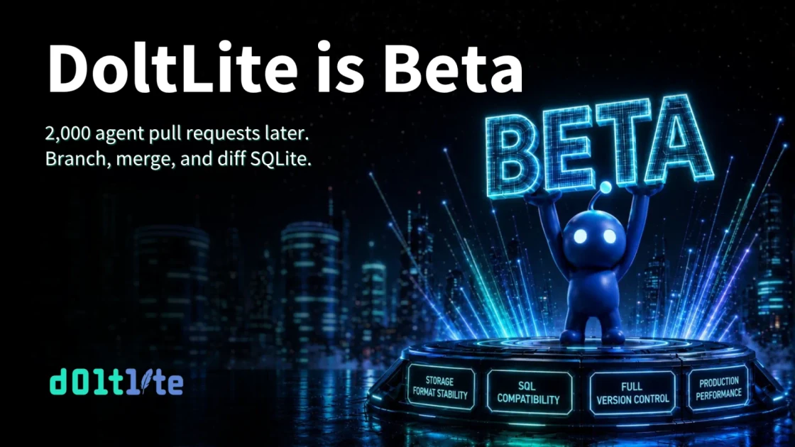 DoltLite: A SQLite fork with Git-style version control, built with 2k agent PRs
