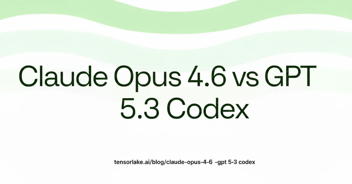 Claude Opus 4.6 vs GPT 5.3 Codex