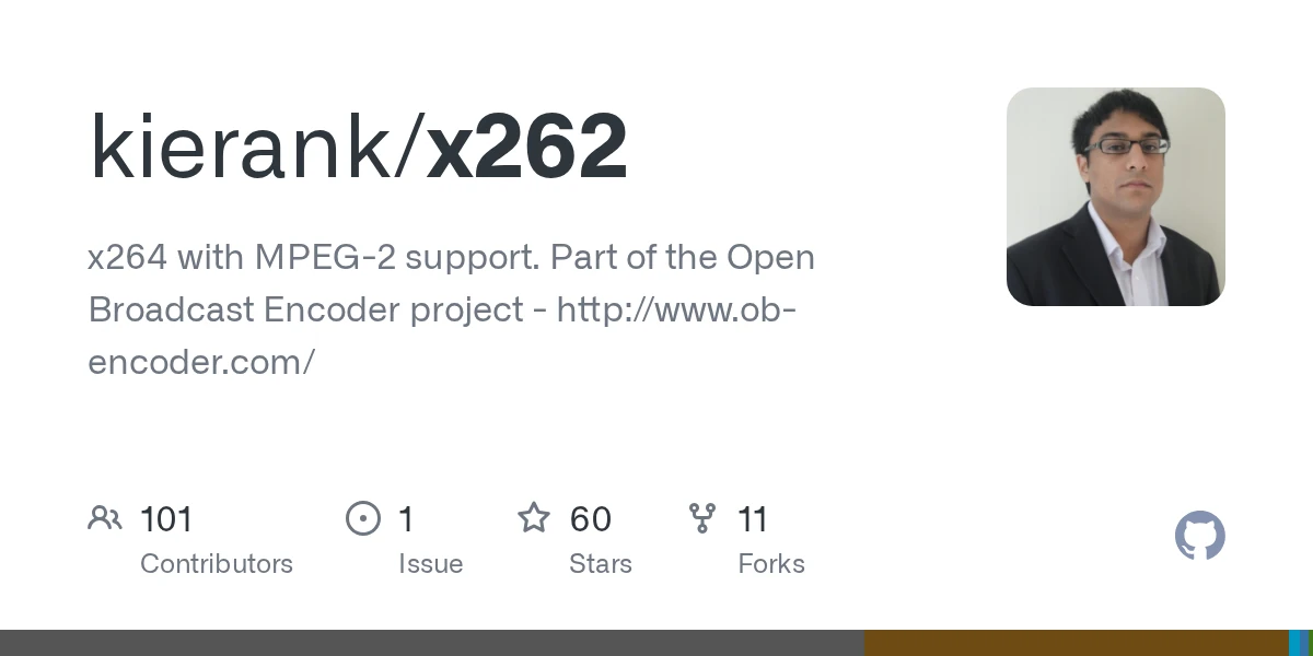 X262: X264 with MPEG-2 Support