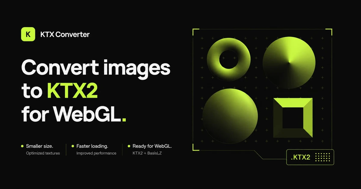KTX Images Converter for WebGL/GPU and Threejs