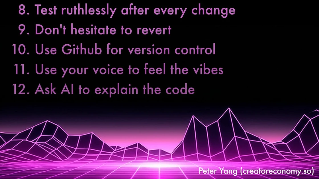 12 Rules to Vibe Code Without Frustration