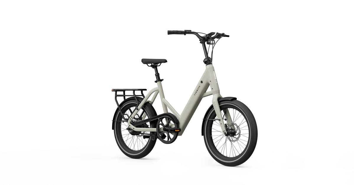 Tenways’ compact e-bike twists and folds to go flat