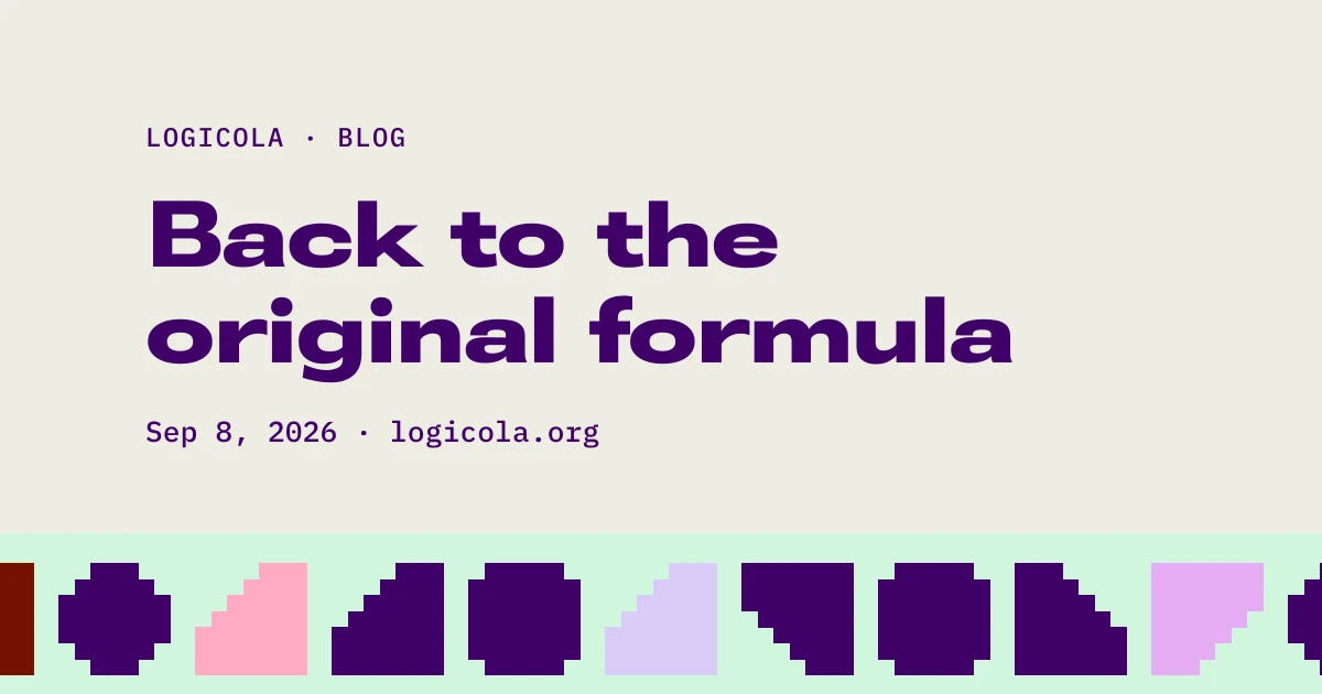 Reverse engineering the 2008 LogiCola, a logic drill program
