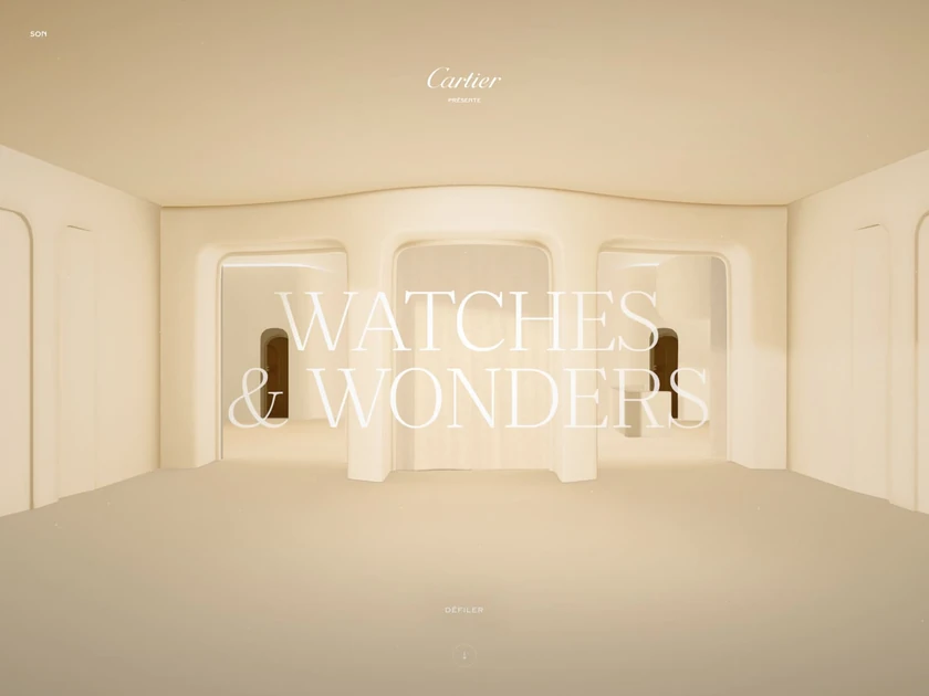 Watches & Wonders Immersive Experience for Cartier