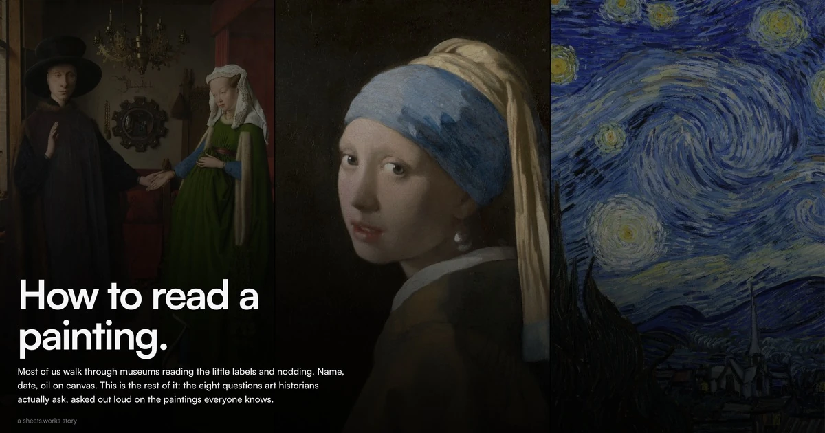 How to Read a Painting