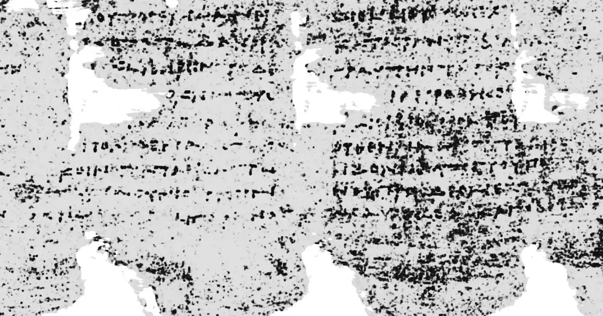 A Herculaneum scroll has been read for the first time
