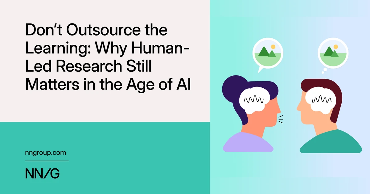 Don’t Outsource the Learning: Why Human-Led Research Still Matters in the Age of AI