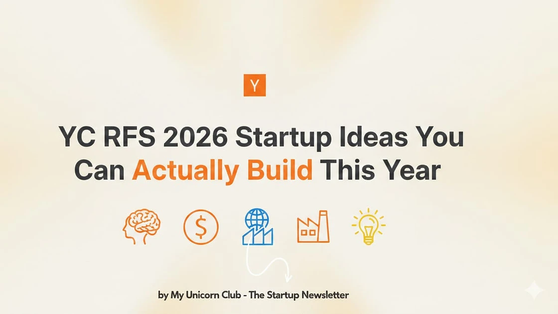 YC RFS 2026 Startup Ideas You Can Actually Build This Year