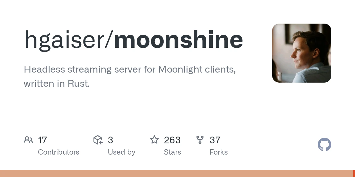 Moonshine: Lets you stream games from your PC to any device running Moonlight