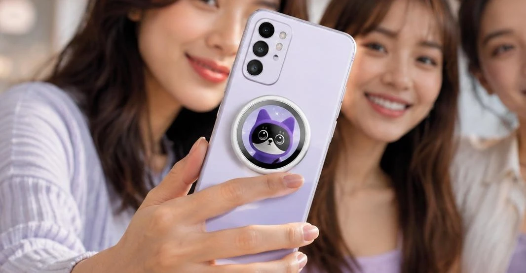 Oppo’s Bubble is a thin round screen for taking rear camera selfies