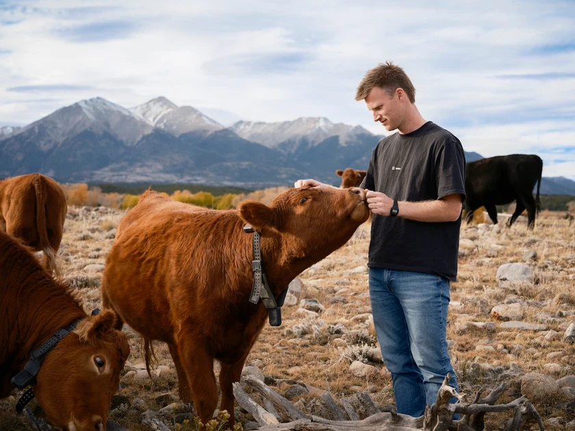 Unpacking Peter Thiel’s big bet on solar-powered cow collars | TechCrunch