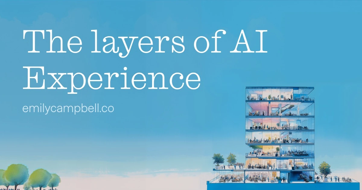 The layers of AI experience